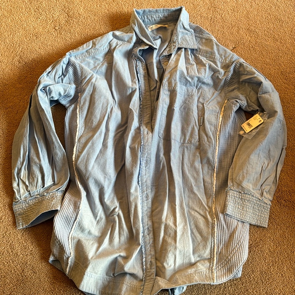 FREE PEOPLE - NWT oversized shirt